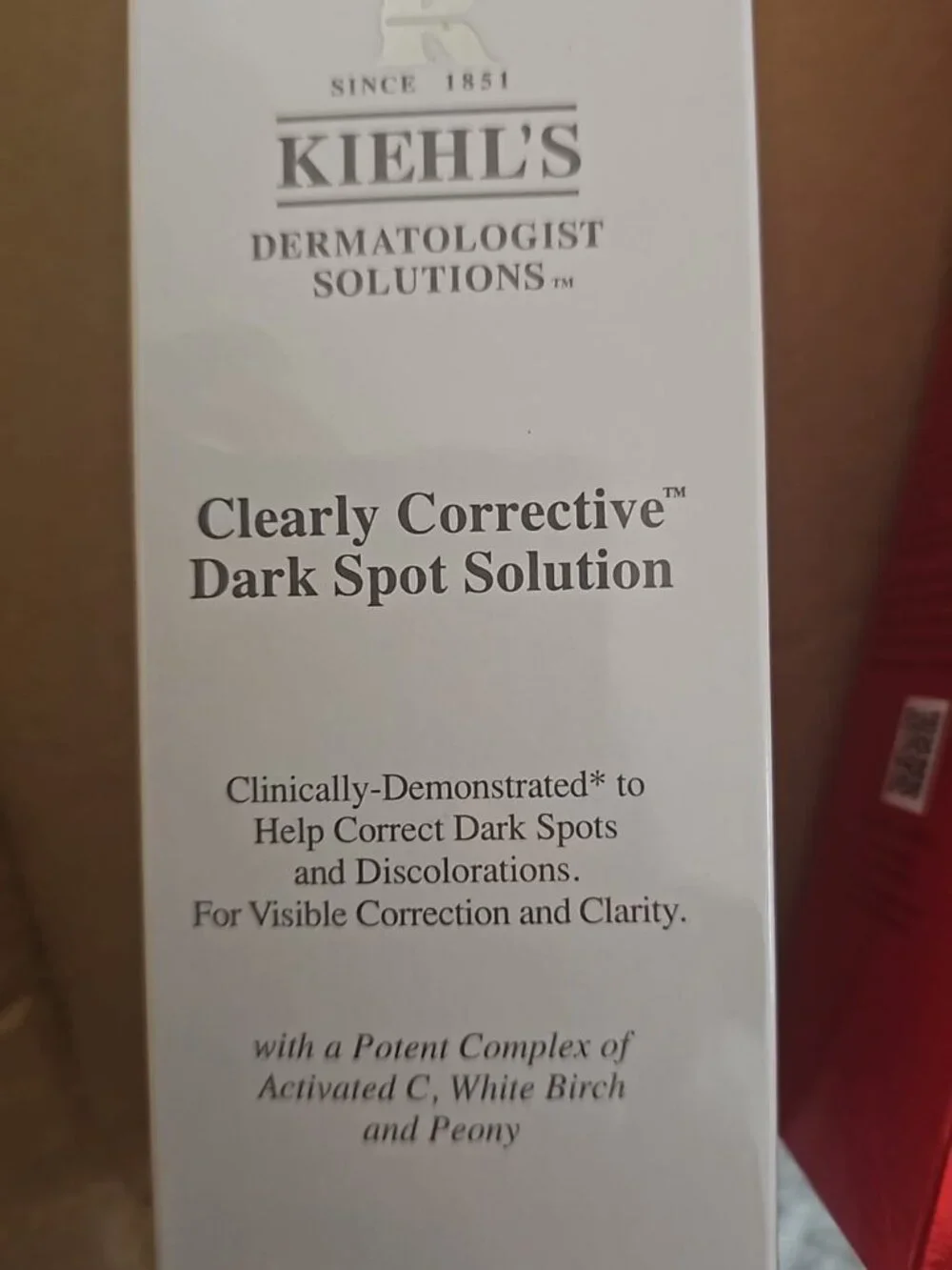 Kiehl's Clearly Corrective Dark Spot Solution Serum 100ml 3.4oz NEW Factory Seal